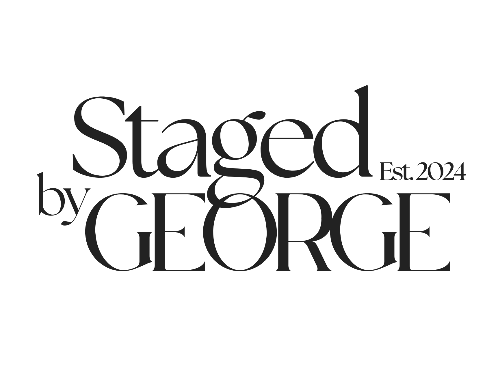 Staged by George
